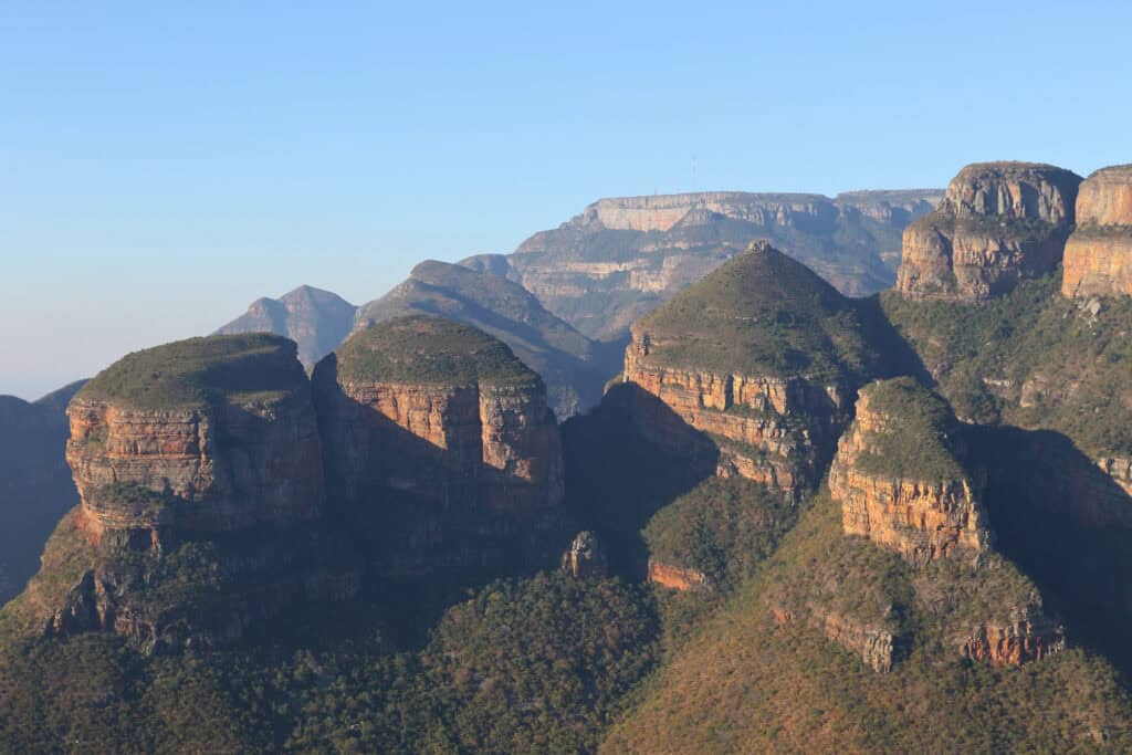Drie Rondavels, Zuid-Afrika.