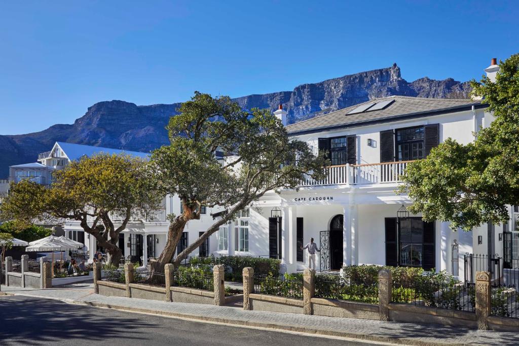 Cape Cadogan Boutique Hotel in de wijk Gardens in Kaapstad, een luxe boetiekhotel aan de voet van de Tafelberg.