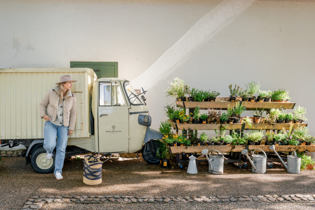Roxanne van Op Reis in Zuid-Afrika bij Boschendal in de Kaapse Wijnlanden