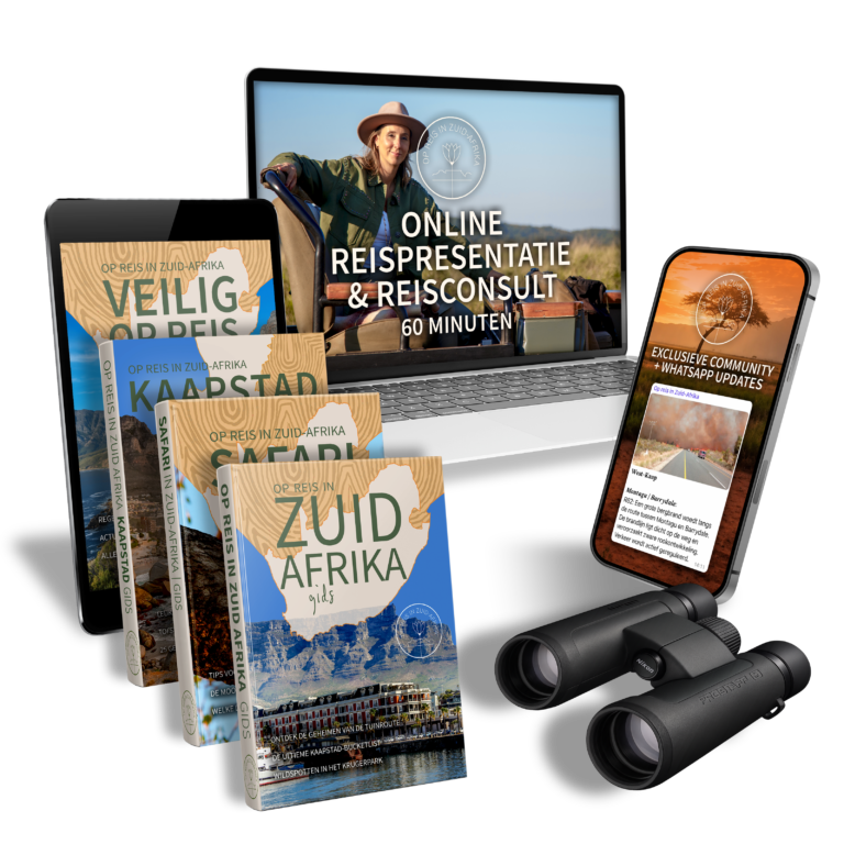 Premiumbundel Zuid-Afrika met persoonlijk reisplan, consult, e-books en community